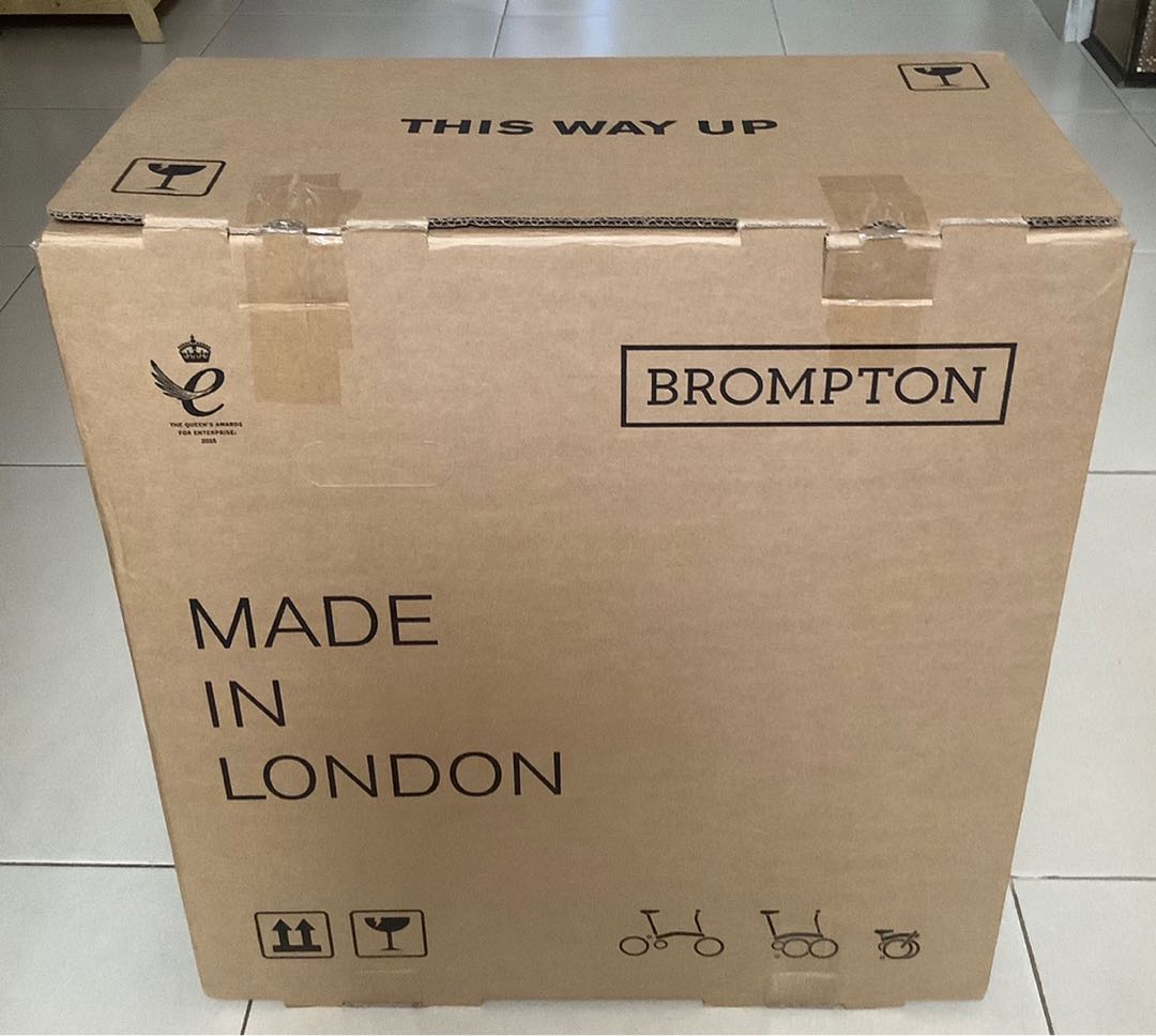 Ukuran online box brompton