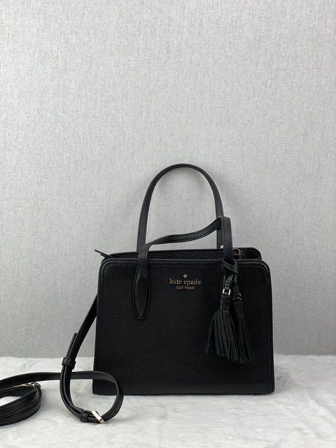 Kate Spade Rowe Small Top Zip Satchel in Black