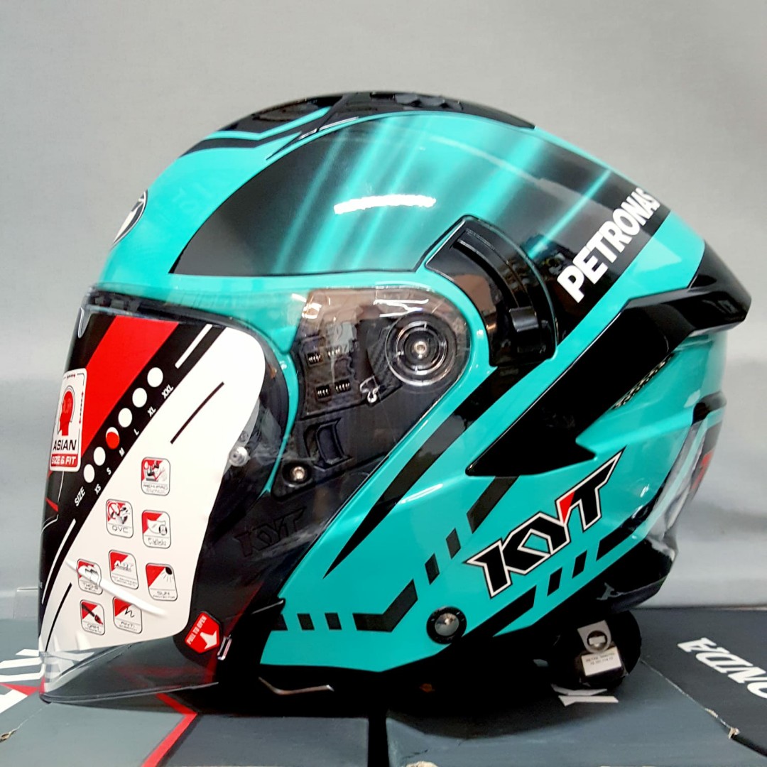 KYT PETRONAS SRT LIMITED EDITION HELMET, Motorcycles, Motorcycle