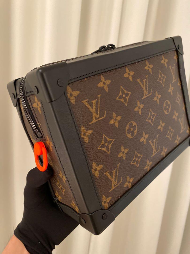 Authentic Sold Out Virgil Louis Vuitton Soft Trunk Monogram Brown M44478