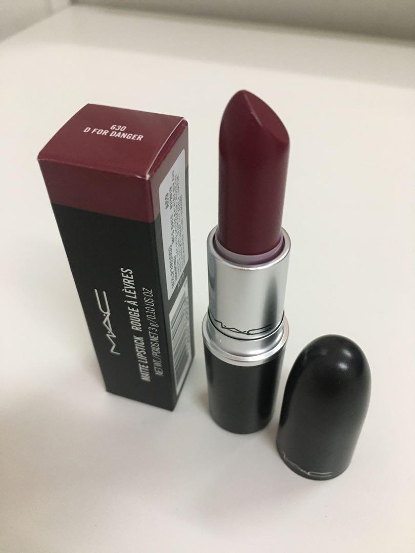 Mac Lipstick D For Danger Health Beauty Makeup On Carousell