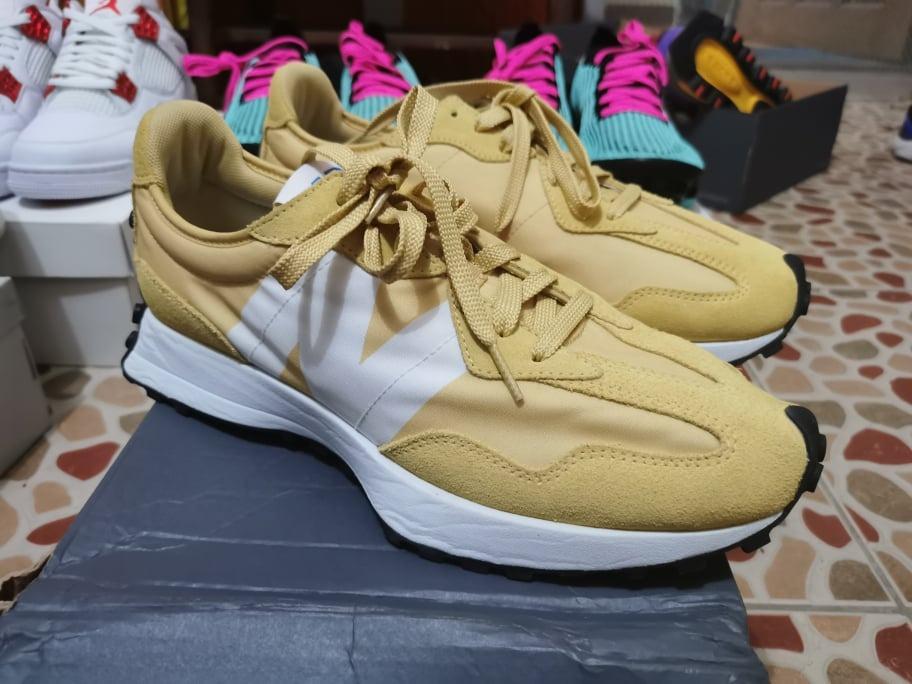 New balance 327 mens yellow sale