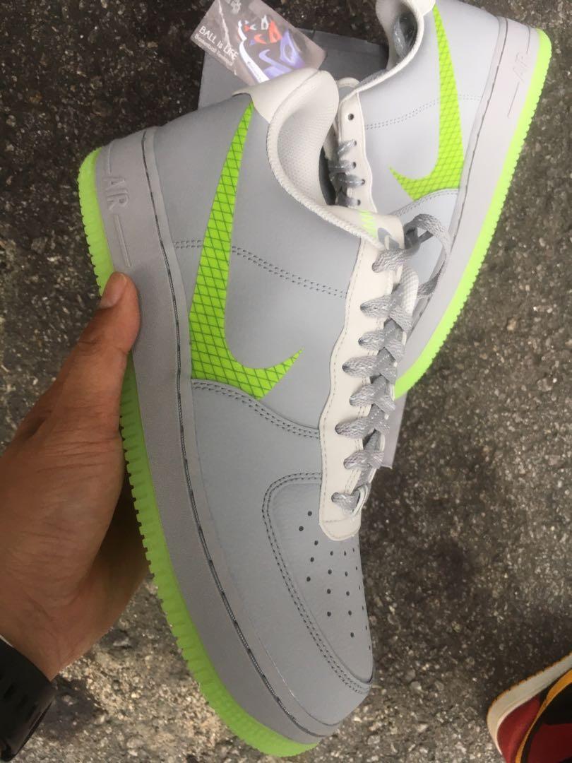 NIKE AIR FORCE 1 07 LV 3 GHOST GREEN Men s Fashion Footwear