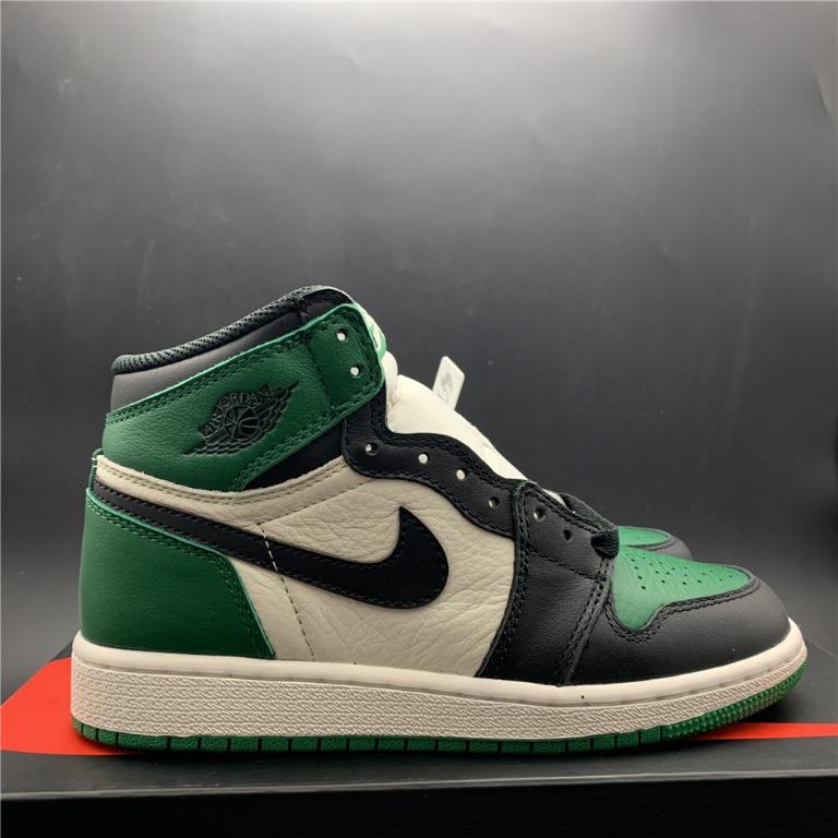 Nike Air Jordan 1 Pine Green 555088 302 Men Size US7 13 Women Size