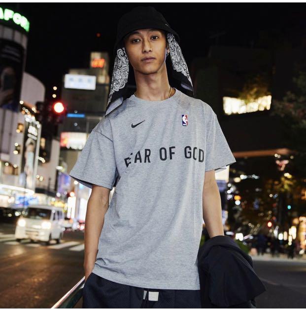 nike nba fear of god shirt