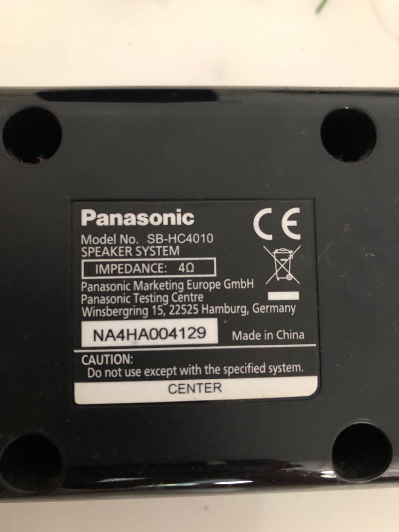 Avail After Dec 21 Panasonic Sb Hc4010 Sound System Tv Home Appliances Tv Entertainment Entertainment Systems Smart Home Devices On Carousell