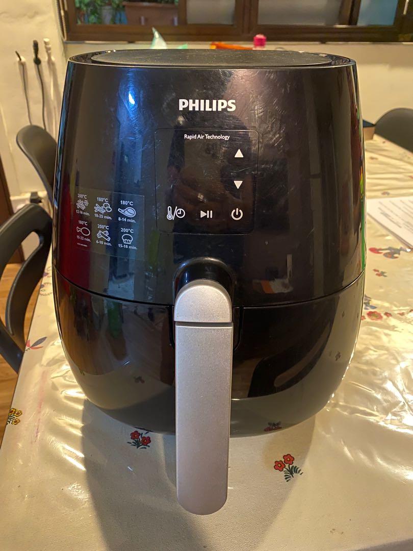 Philips Viva Collection Digital Airfryer HD9230/20 (Black), TV & Home