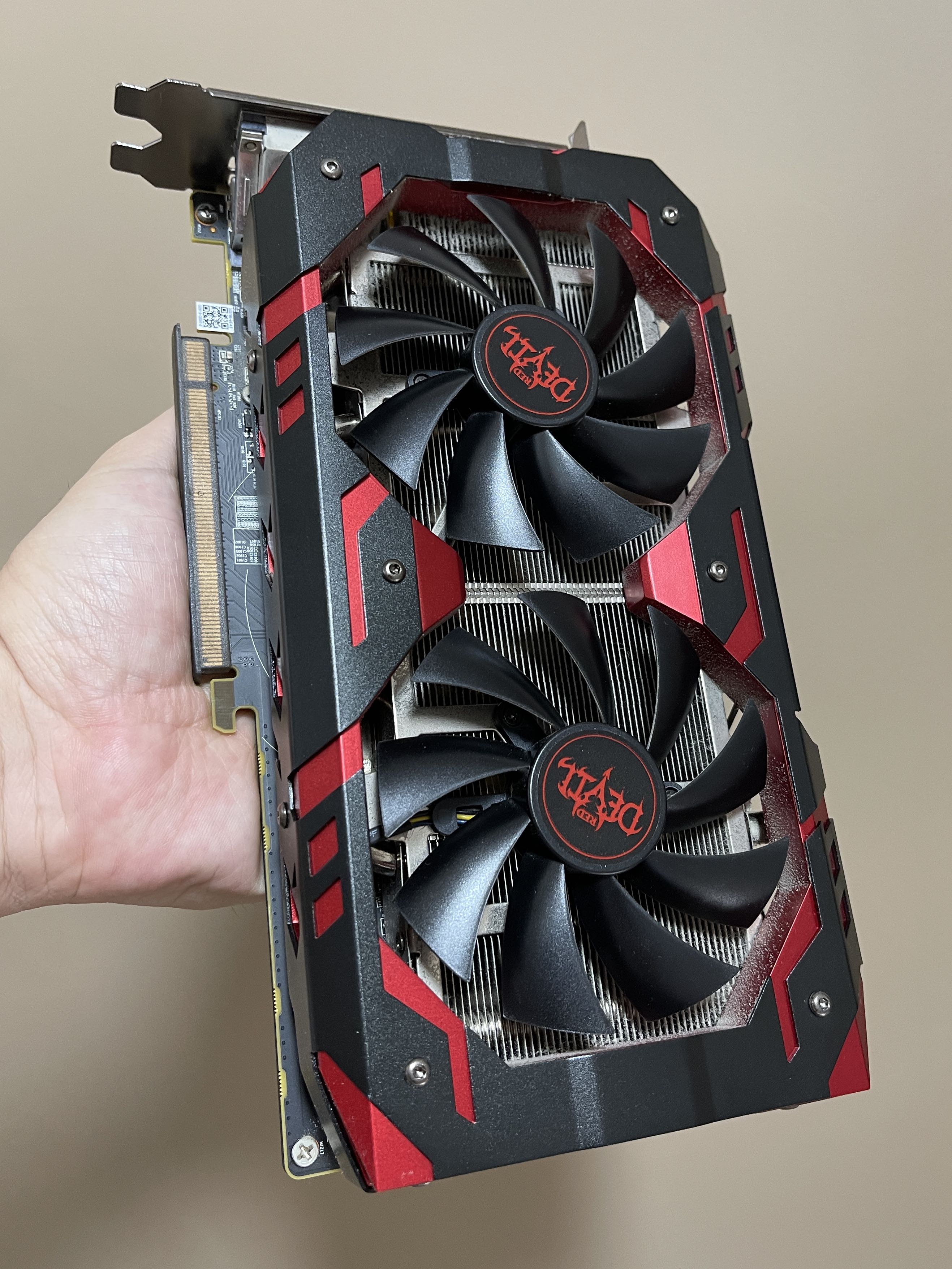 PowerColor RX580 Red Devil 8GB, Computers & Tech, Parts & Accessories ...