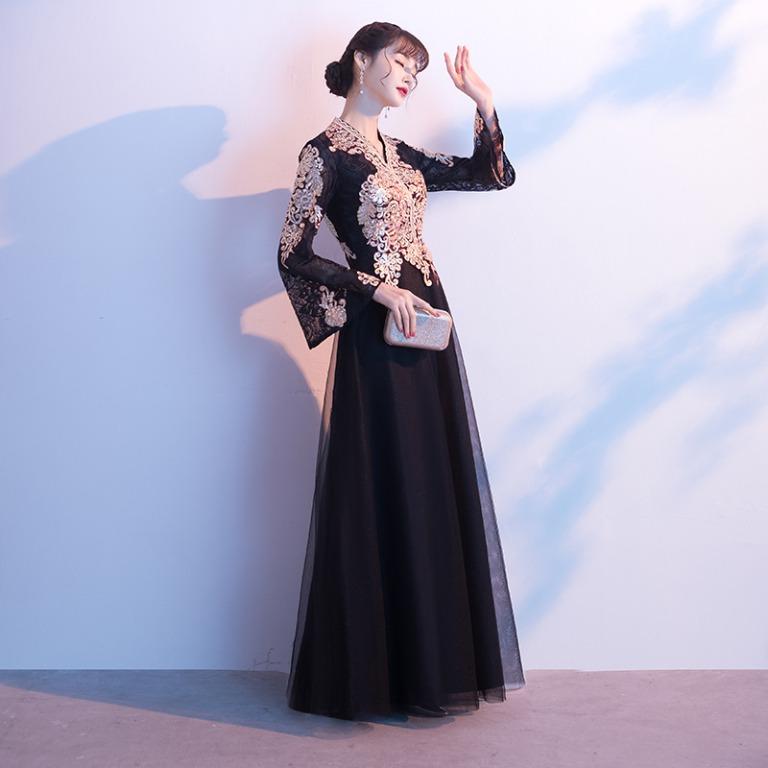 Elegant dinner dress outlet for muslimah