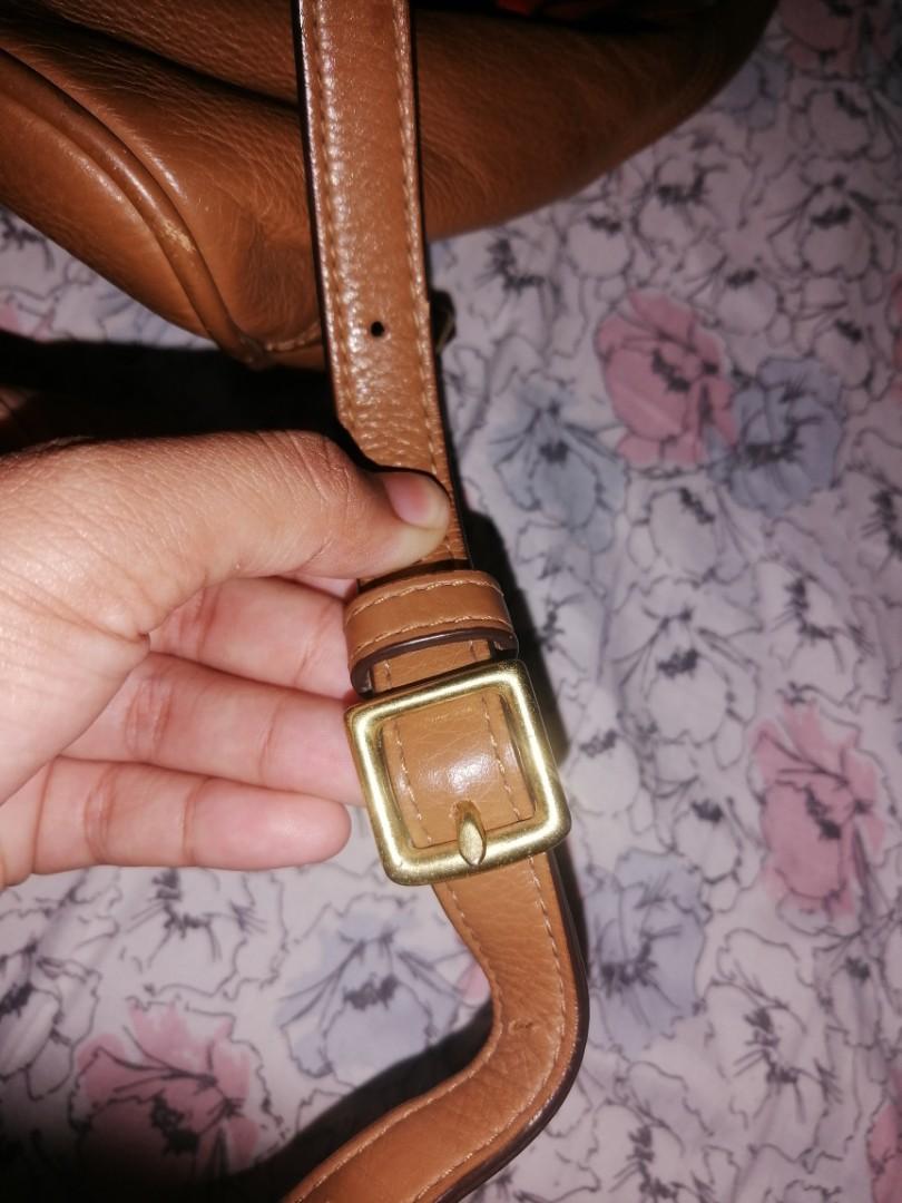 Preloved Original Coach PARK LEATHER BACKPACK BRITISH TAN, Women's