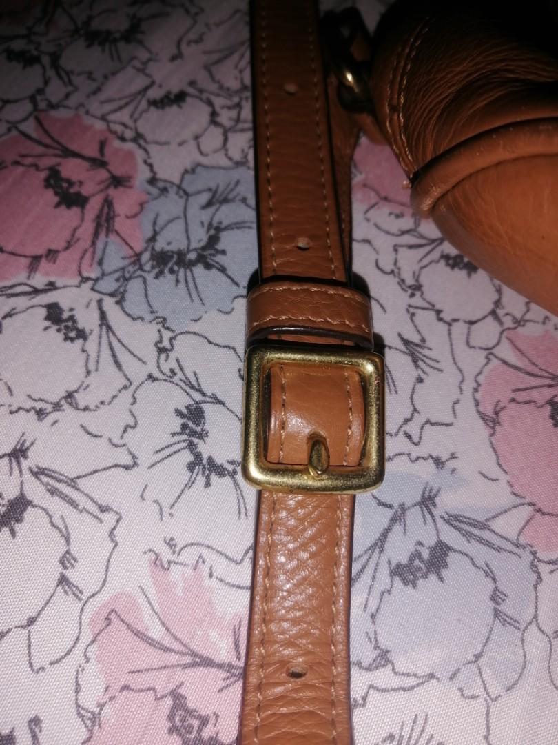 Preloved Original Coach PARK LEATHER BACKPACK BRITISH TAN, Women's