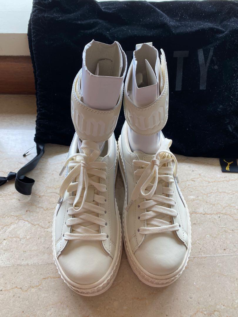 Puma top creepers cream