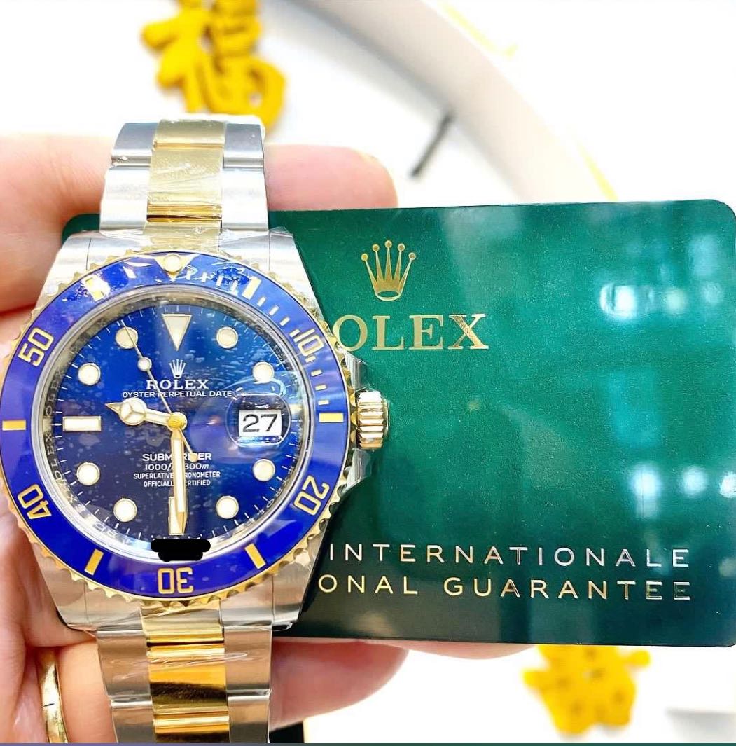 Rolex 126613lb submariner TT 41mm blue Luxury Watches on