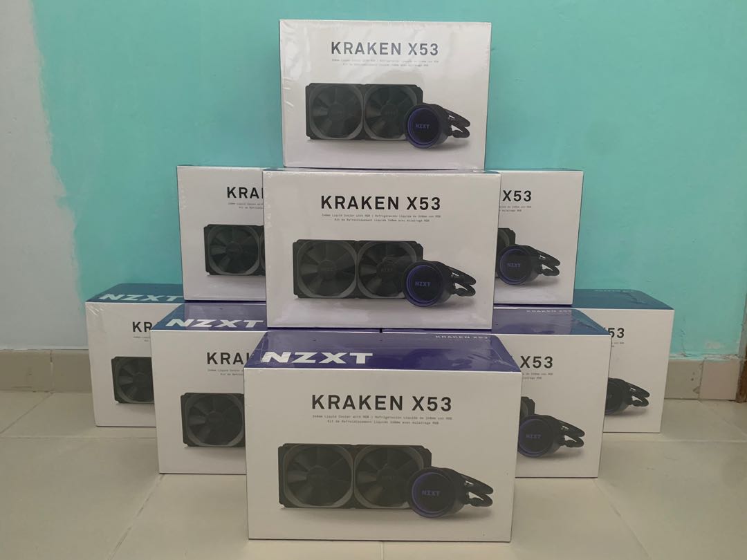 28+ Nzxt Kraken X53 240Mm Argb Liquid Cooling System Pics