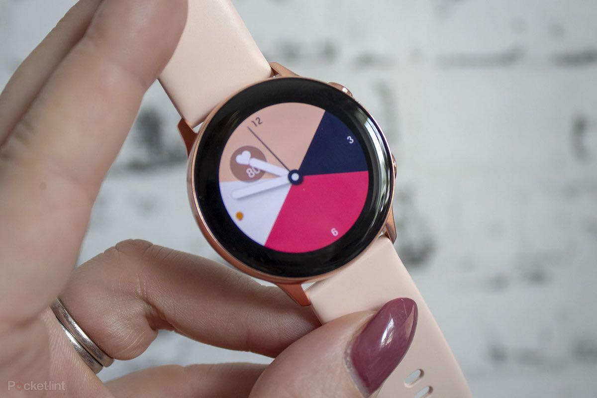 Galaxy active hotsell watch rose gold