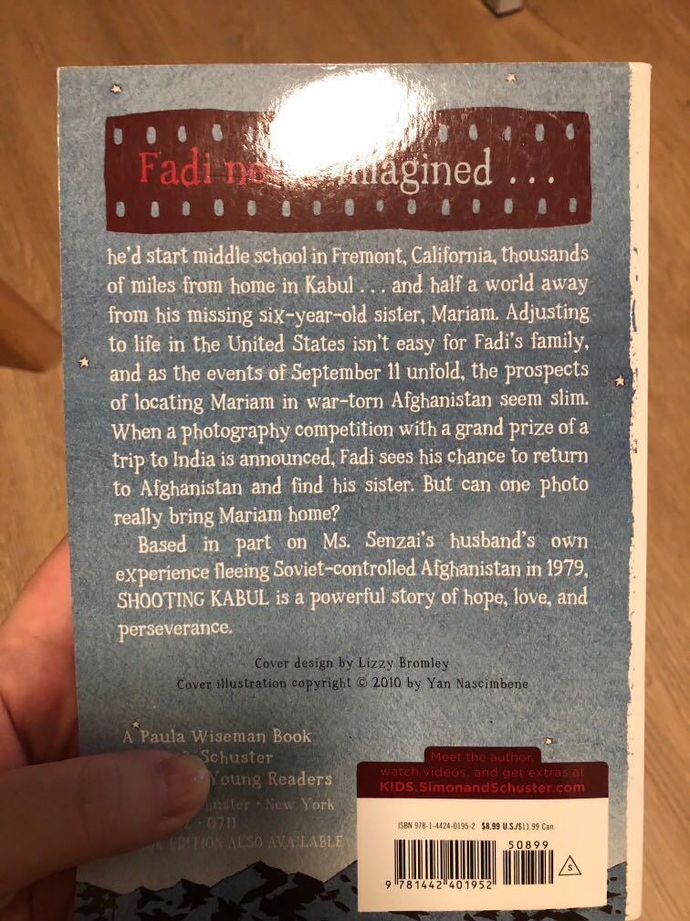 Shooting Kabul by N.H. Senzai, Hobbies & Toys, Books & Magazines