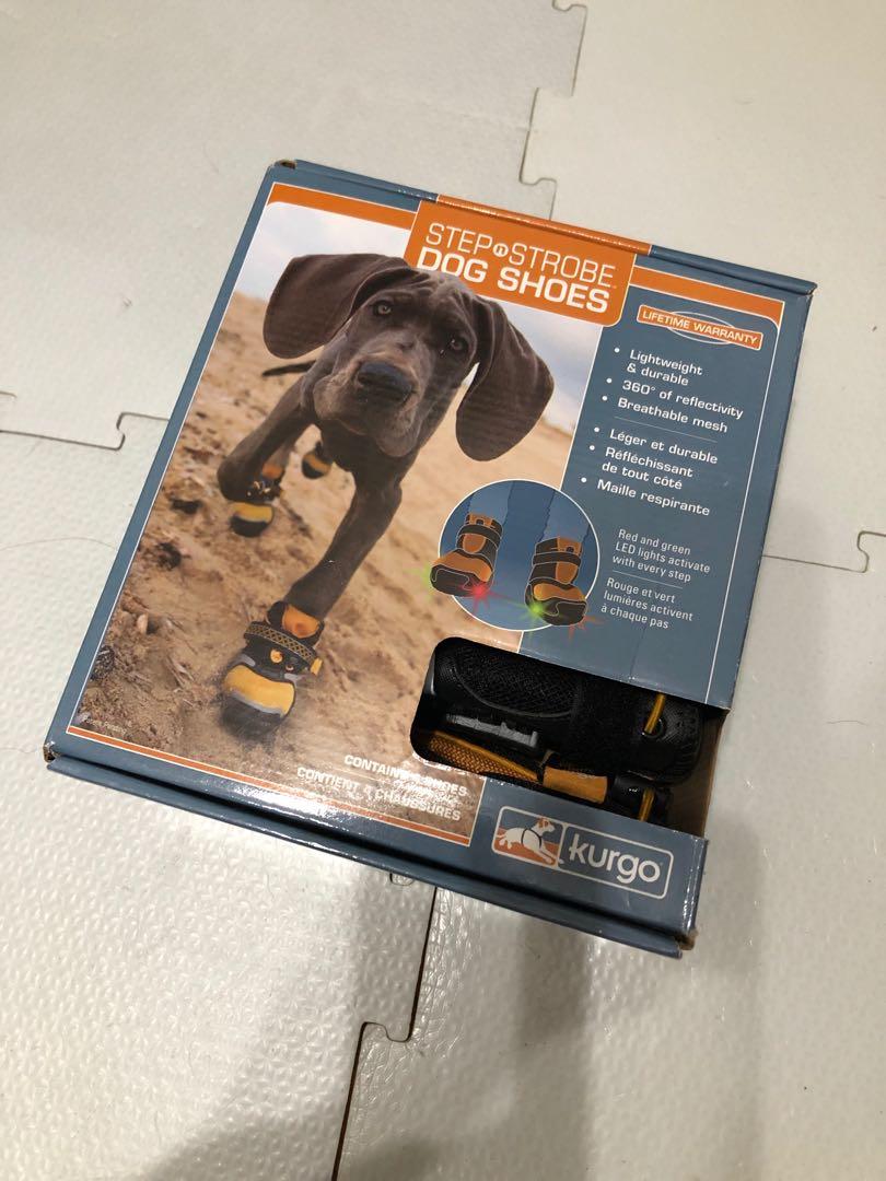 Step n Strobe Dog Shoes Kurgo L size
