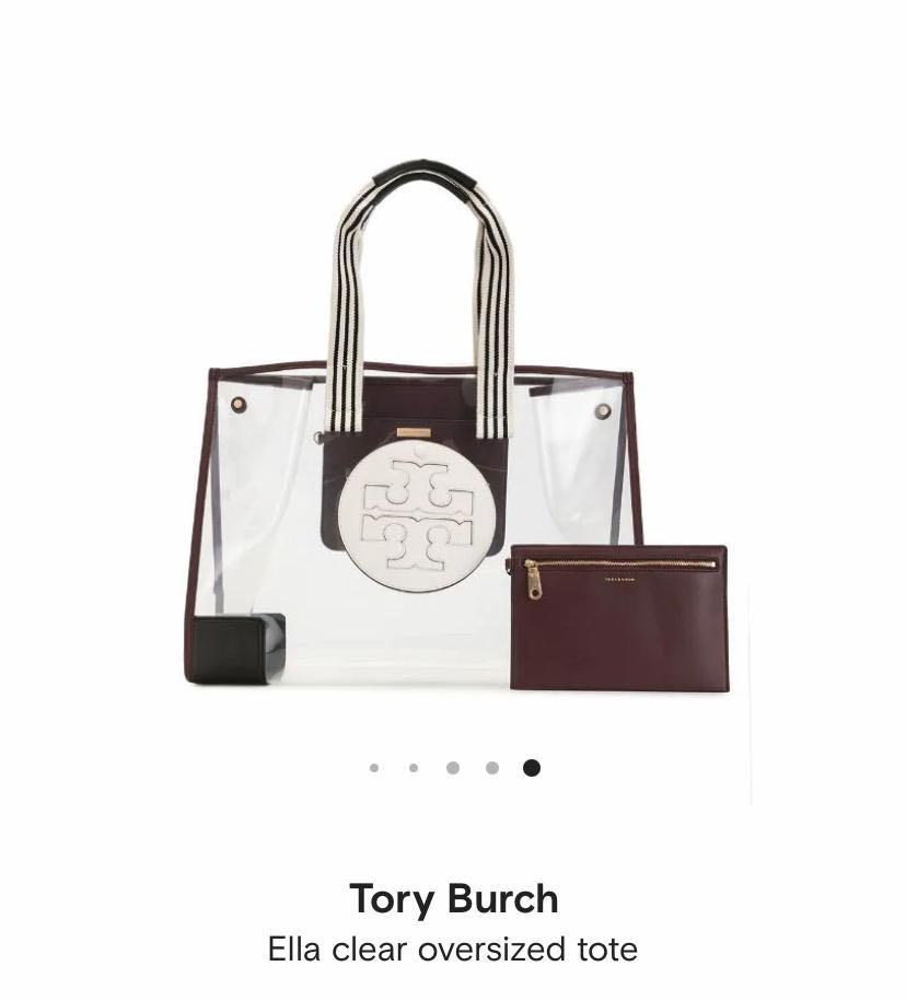 Ella clear store tote