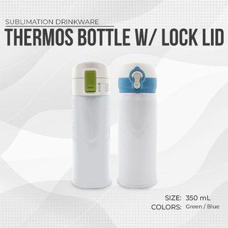 Thermos Bottle with Lock Lid
