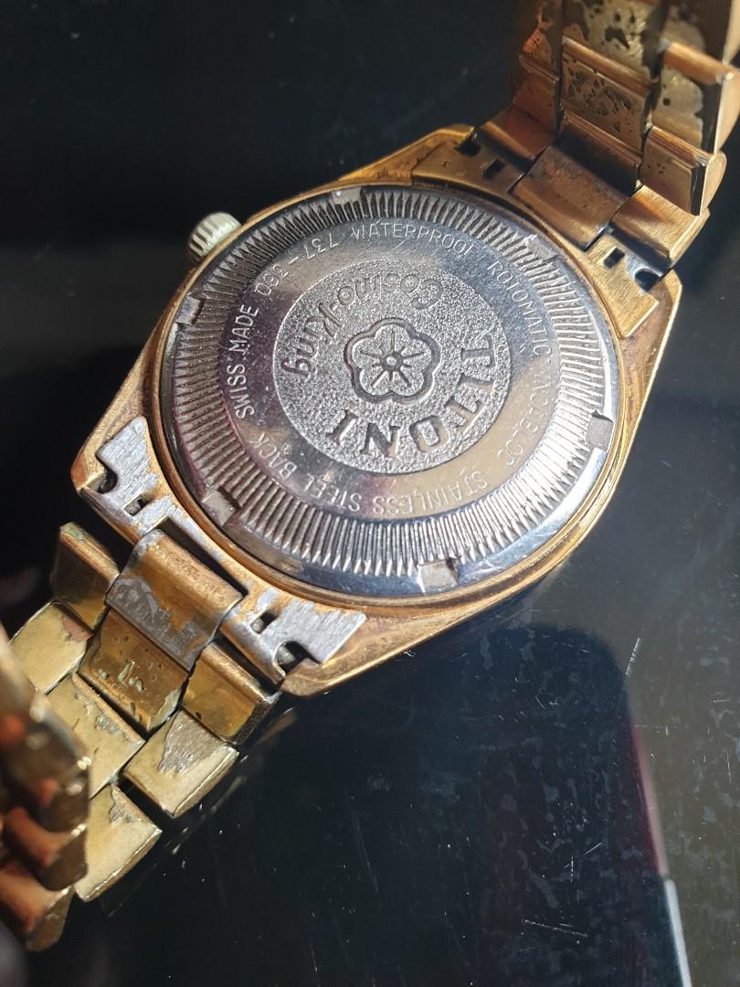 Titoni Cosmo King Date Day 737-360, Luxury, Watches on Carousell