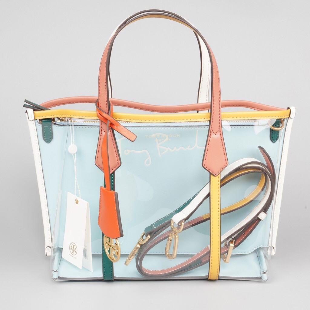 Tory Burch Perry Transparent Tote⚡️, Women's Fashion, Bags & Wallets, Tote  Bags on Carousell