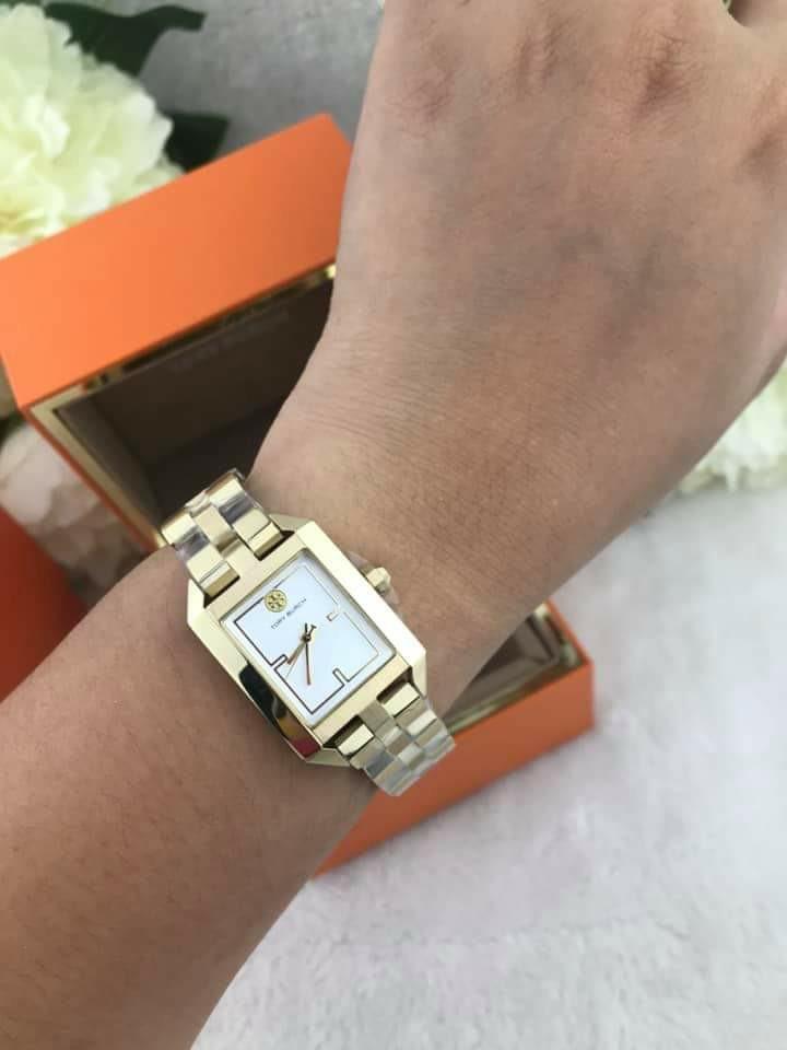 Tory burch rectangle watch deals