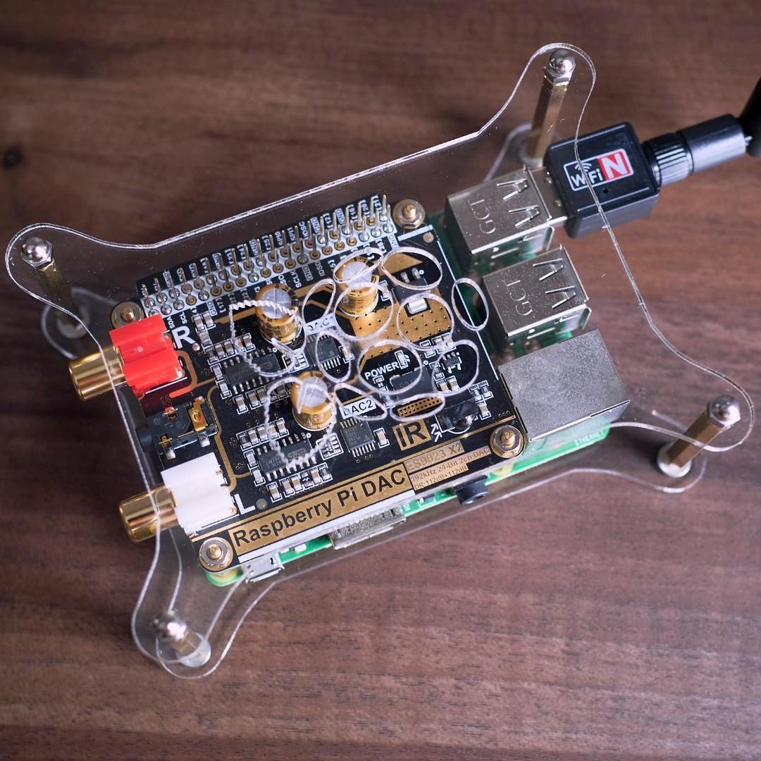 Upgraded Add On Hat Dual Ess9023 Dac Dsd 128 24 Bit 192khz Wireless Streamer For Raspberry Pi Quartz Acoustic Pte Ltd