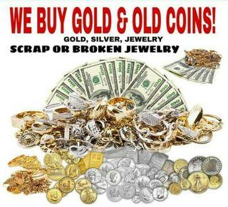 We buy gold and old coins paper money