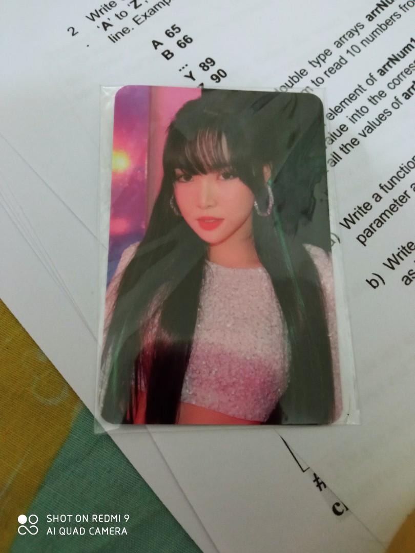 Wts Gfriend Yuju Ktown4u Photocard K Wave On Carousell