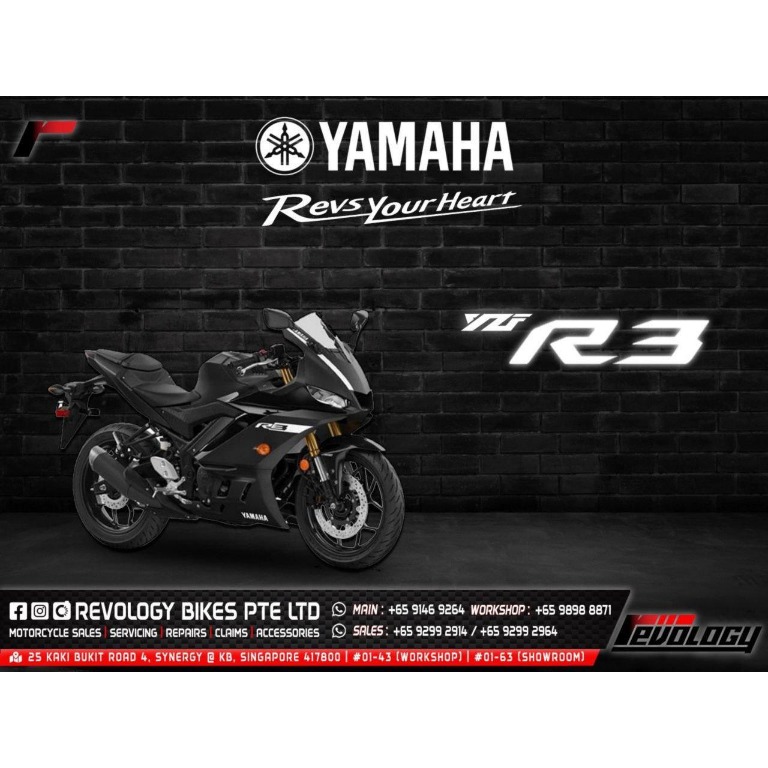 YAMAHA YZF R3 NEW 2020 R3, Motorcycles, Motorcycles for Sale, Class 2A ...