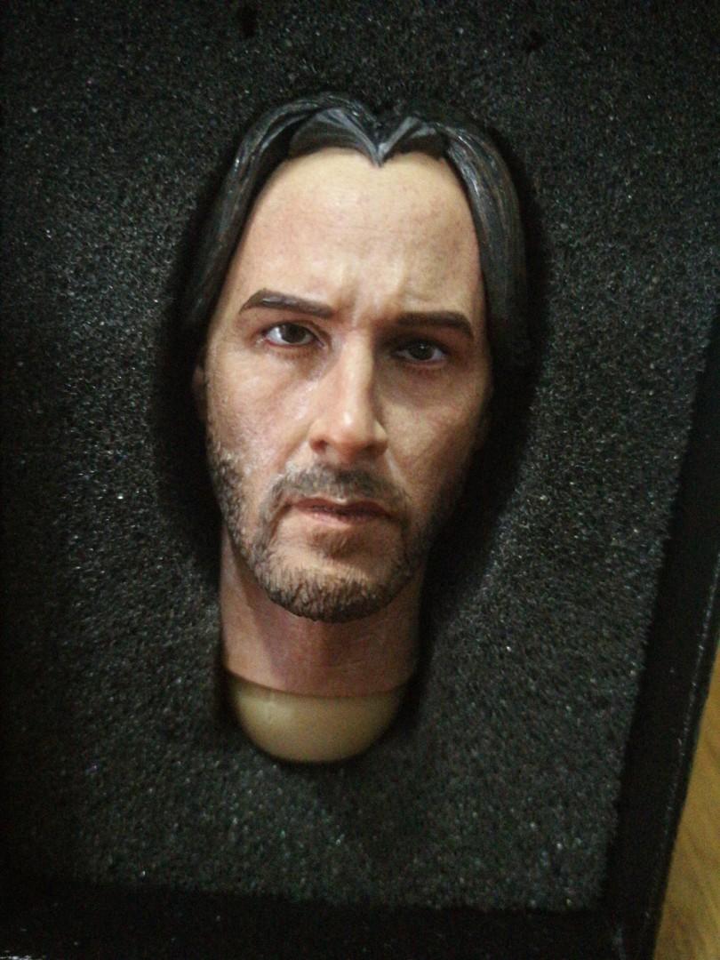 1 6 John Wick Headsculpt Head Sculpt Hobbies Toys Toys Games On Carousell