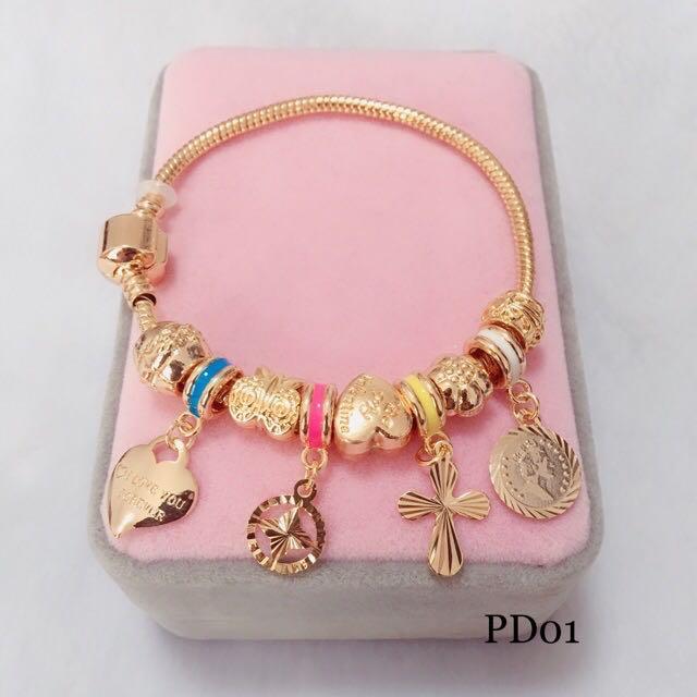14kgp gold bracelet