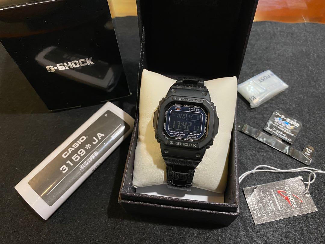 中古二手G-Shock Tough Solar Multiband 6 GW-M5610BC-1 GWM5610 混合 