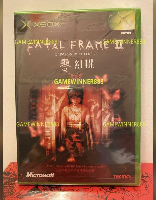 全新港版XBOX遊戲零紅蝶FATAL FRAME II CRIMSON BUTTERFLY 英文版稀有 