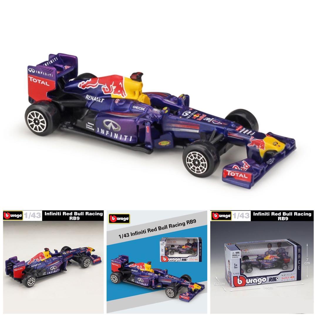 模型車 F1 Red Bull Rb9 1 43 urago Racing 方程式 紅牛 賽車 玩具 模型 合金紅131 2 31 玩具 遊戲類 玩具 Carousell