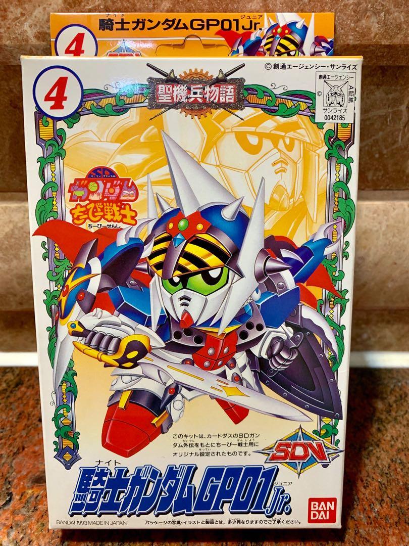 元祖sd高達騎士高達gp01 聖機兵物語bandai 模型1993 興趣及遊戲 玩具 遊戲類 Carousell