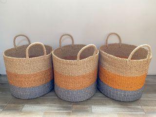 Abaca Plant Baskets