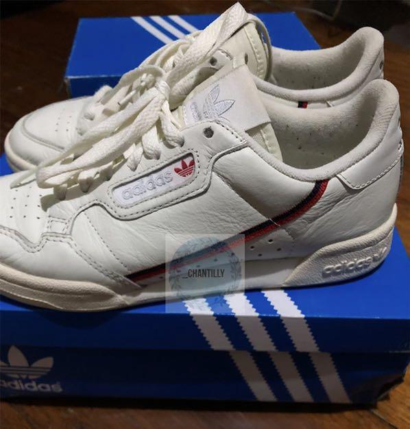 Sale Adidas Continental 80 Off white Women s Fashion Footwear