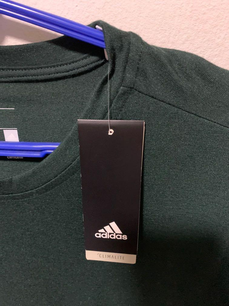 dark green adidas shirt