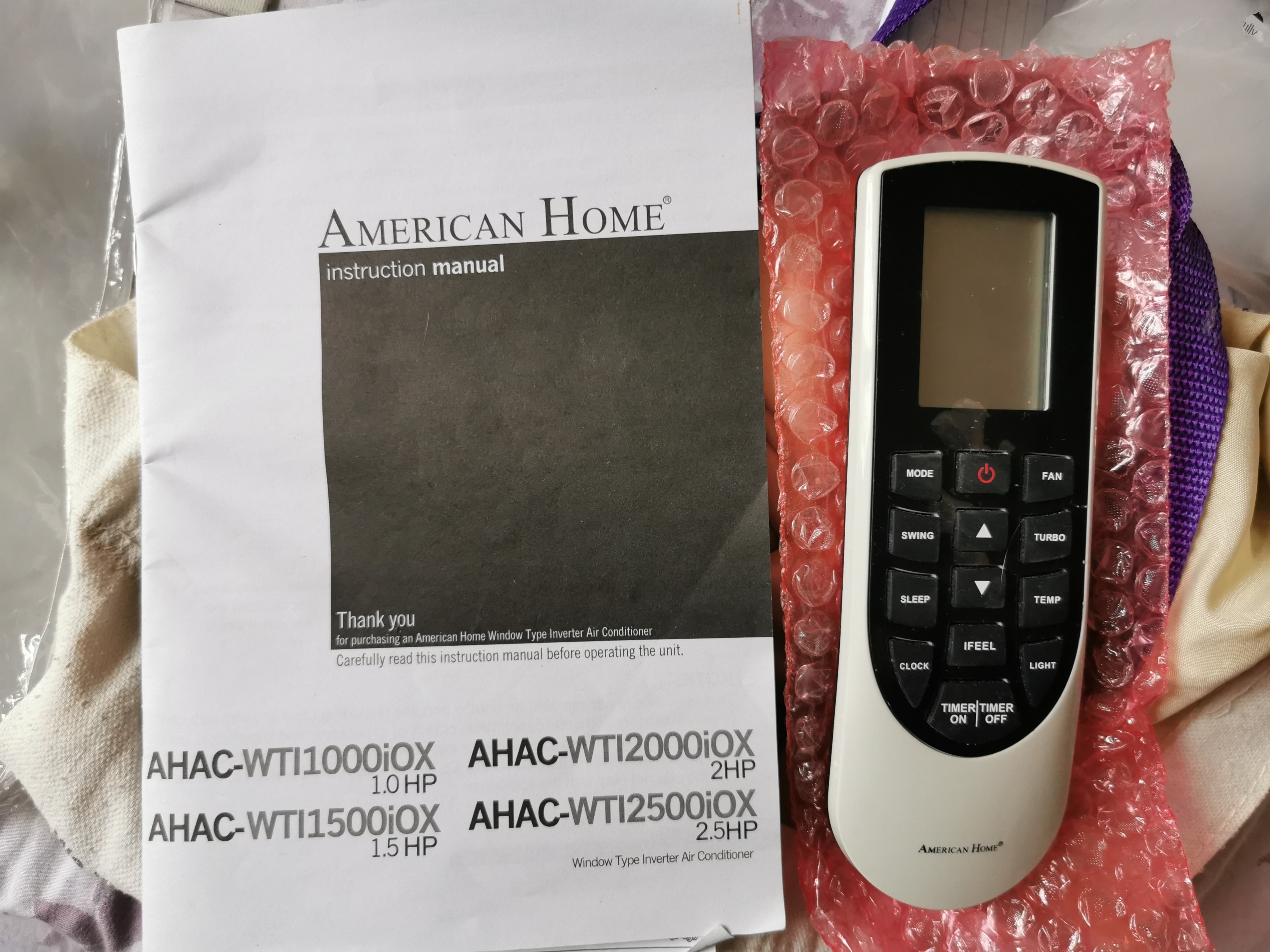 American Home Split Type Inverter 2 5 Hp Air Conditioning Tv Home Appliances Air Conditioning And Heating On Carousell