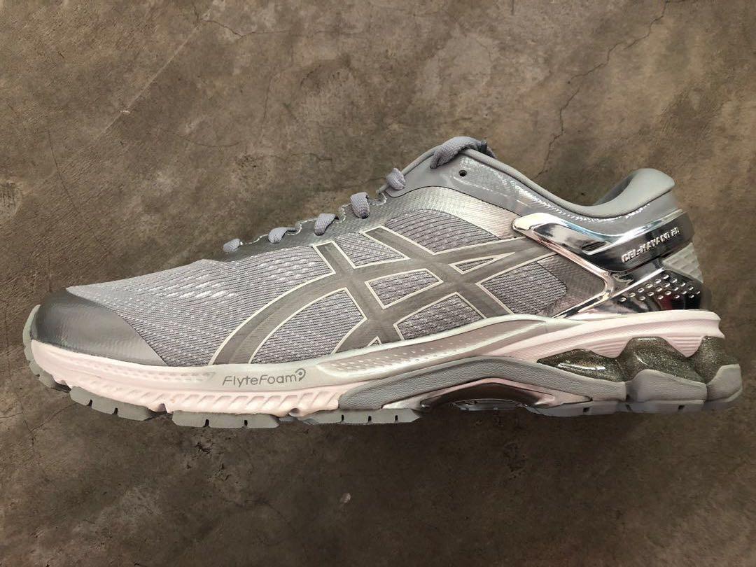 Asics men's gel-kayano clearance 26 platinum running shoes