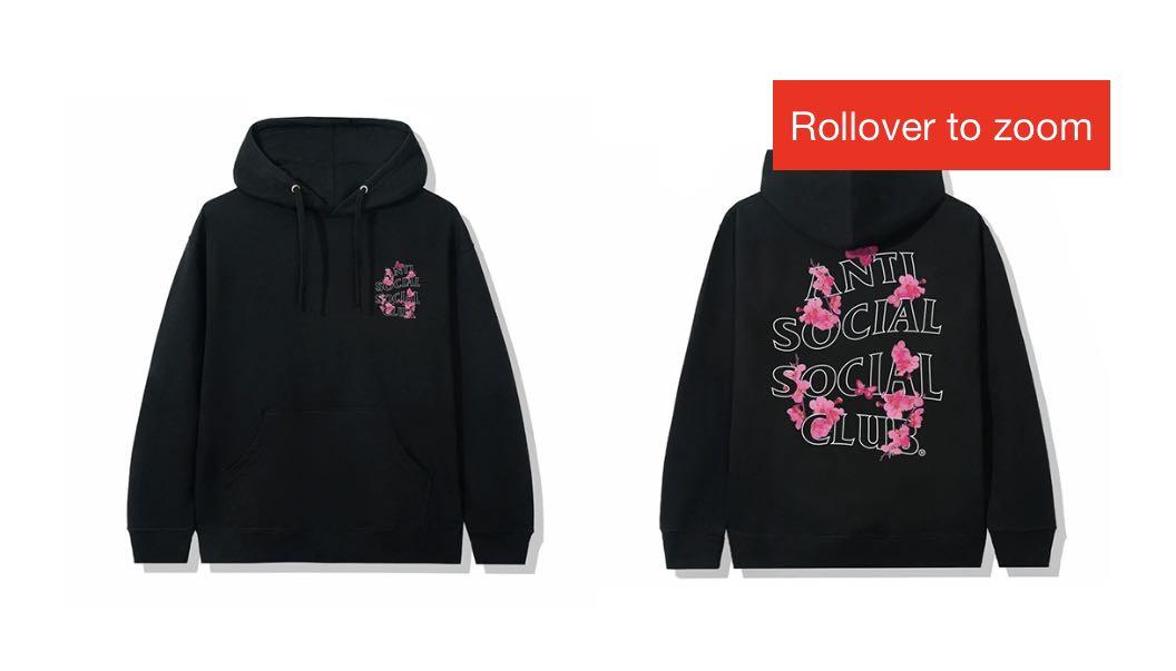 Sugar high black hoodie assc shop