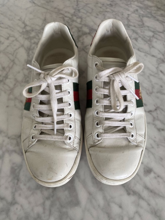 White bee new ace sneakers sale