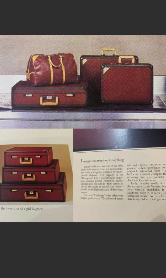 Louis Vuitton Alzer 80 suitcase, Louis Vuitton steamer trunk - Les