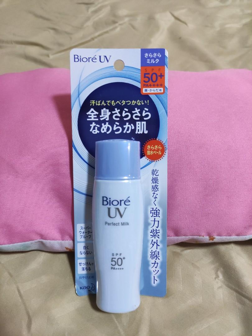 Biore Uv Perfect Milk Beauty Personal Care Face Face Care On Carousell