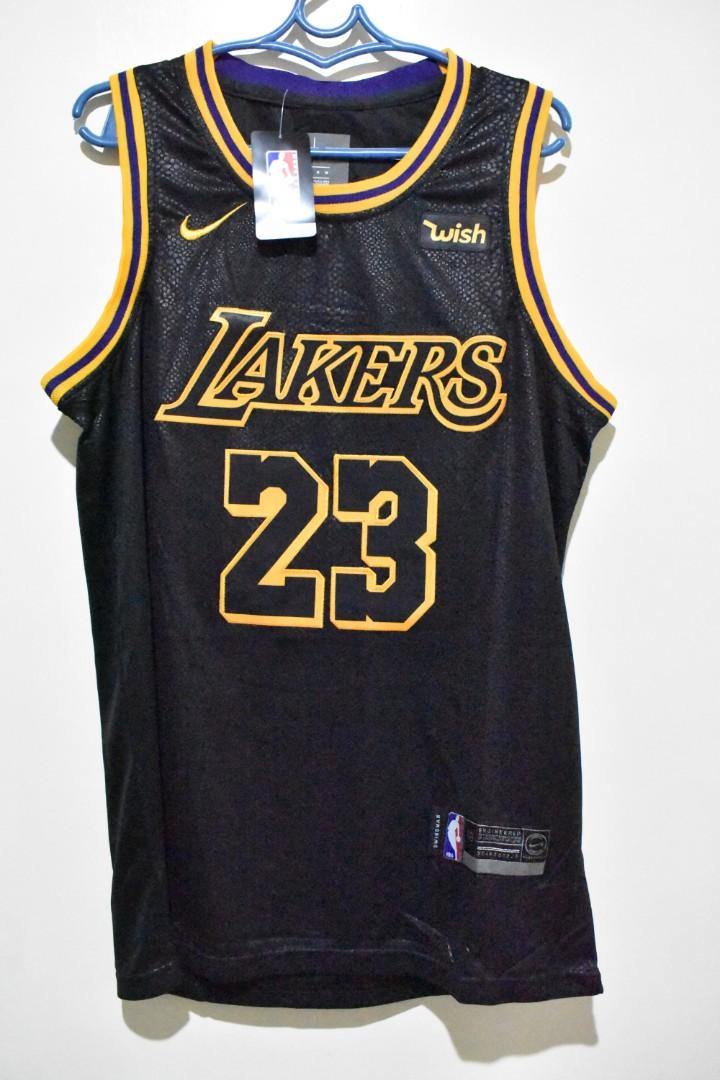 black mamba lebron james jersey