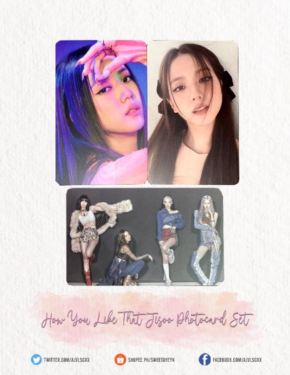 Onhand Blackpink How You Like That Jisoo Photocard Set Hobbies Toys Collectibles Memorabilia K Wave On Carousell