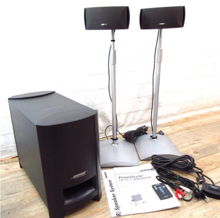 スピーカー・ウーファー BOSE Freestyle Speaker System Amazon.co.jp: Bose FreeStyleII フロントサラウンド ホーム