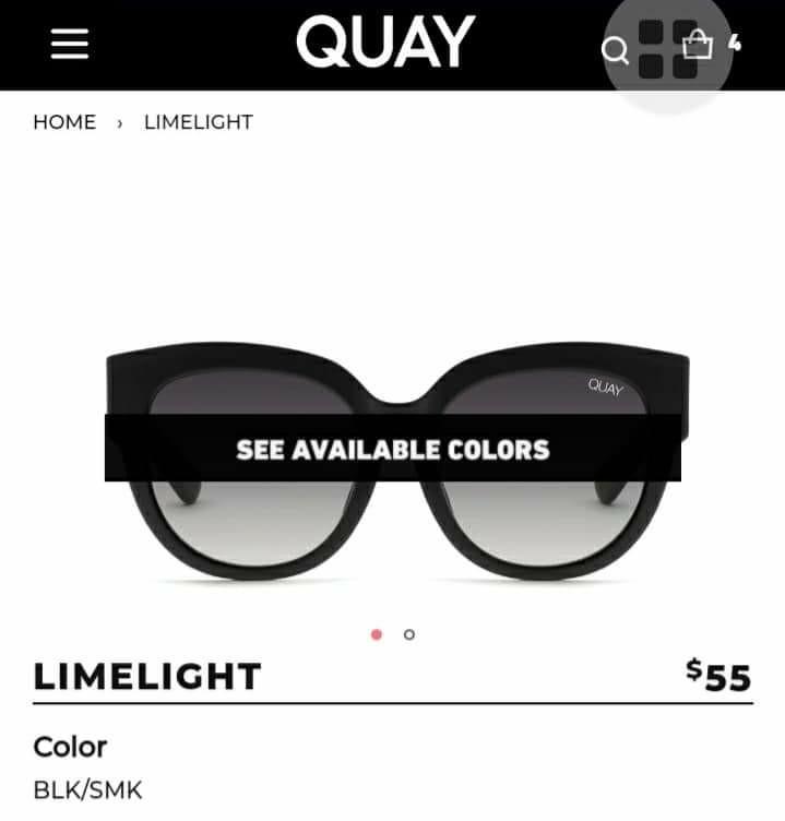 Quay limelight deals