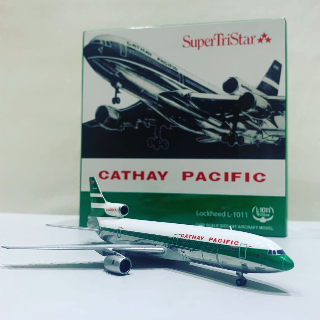 Cathay Pacific L-1011 tristar 1:400 飛機模型, 興趣及遊戲, 旅行